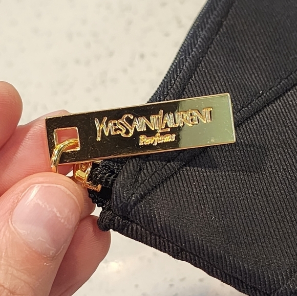 YSL Parfums cosmetic pouch makeup bag travel case organizer - Picture 2 of 8